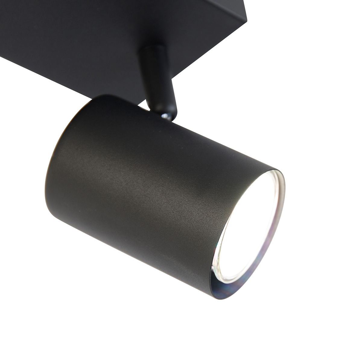 Wall Spot WAIKA, Two-Light, With Switch, Black Matt, Incl. GU10 LED Lamps Each 227lm Warm White - View #12