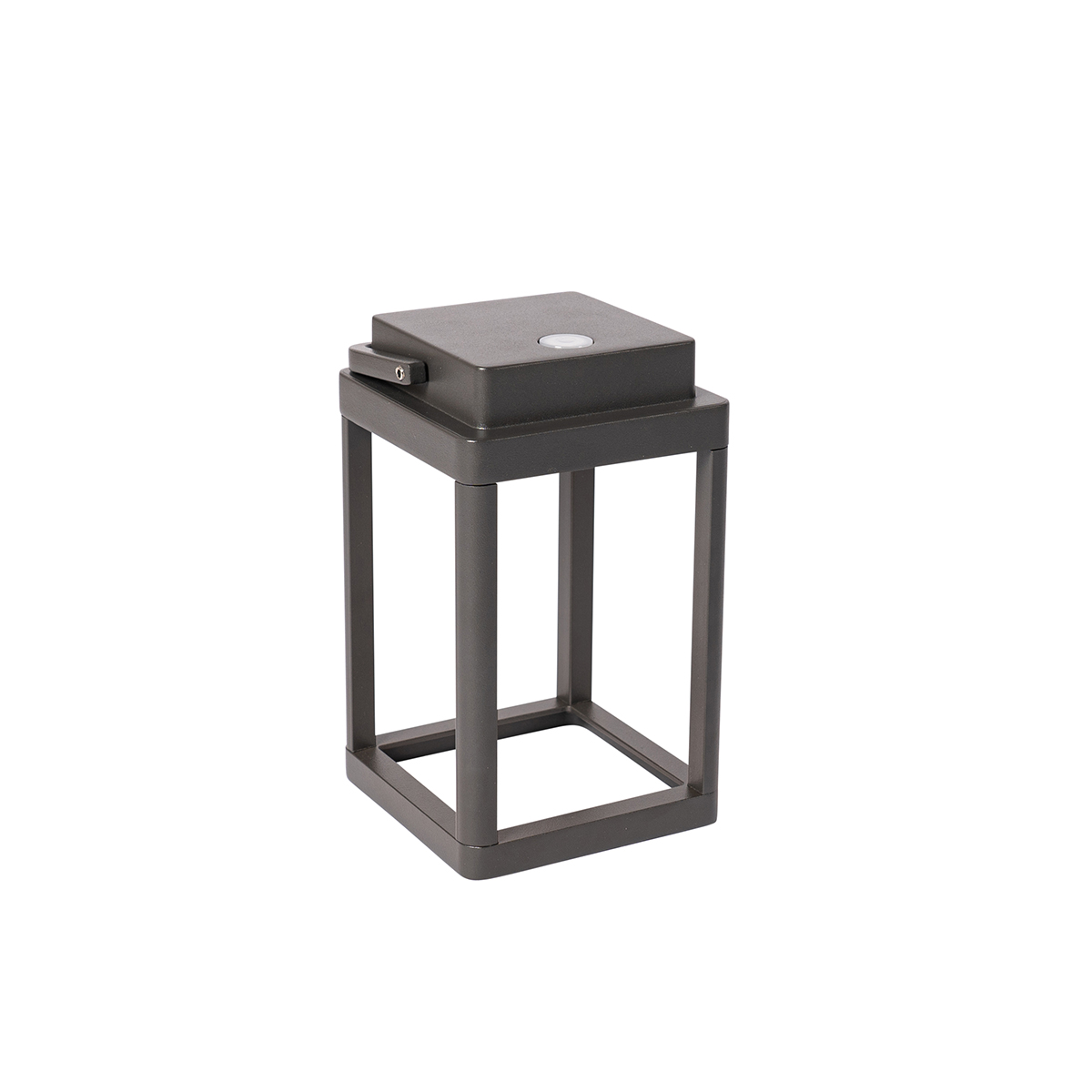 Lámpara de mesa de exterior gris oscuro con LED recargable - Yara