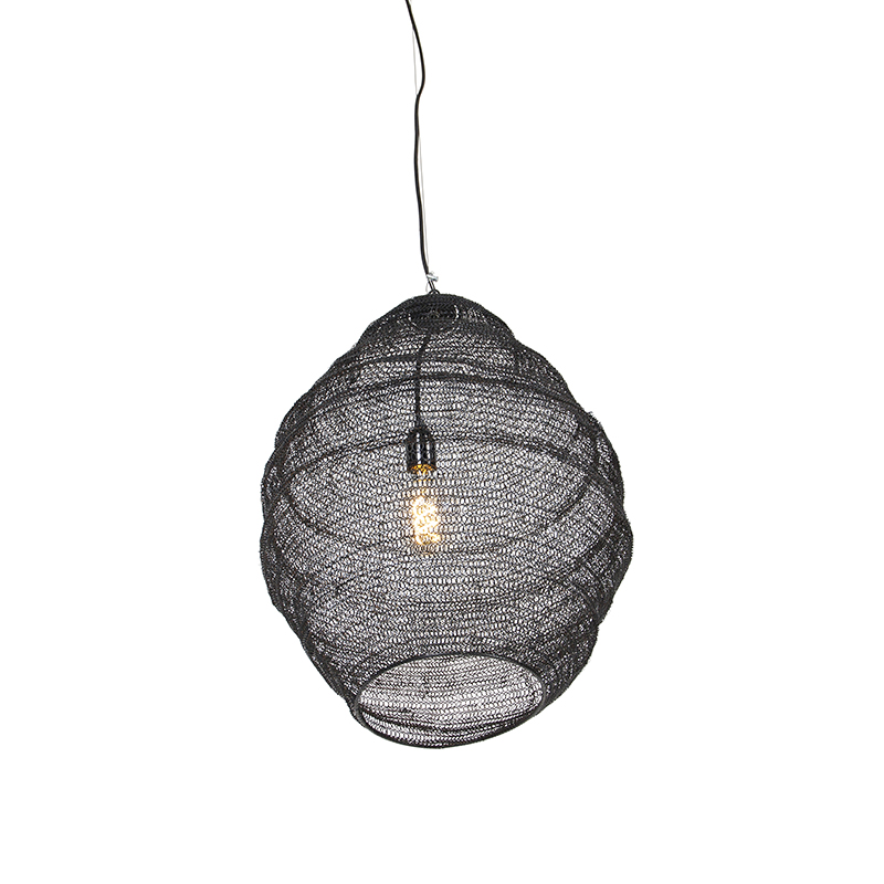 Oriental Pendant Light Black 45 cm - Nidum L