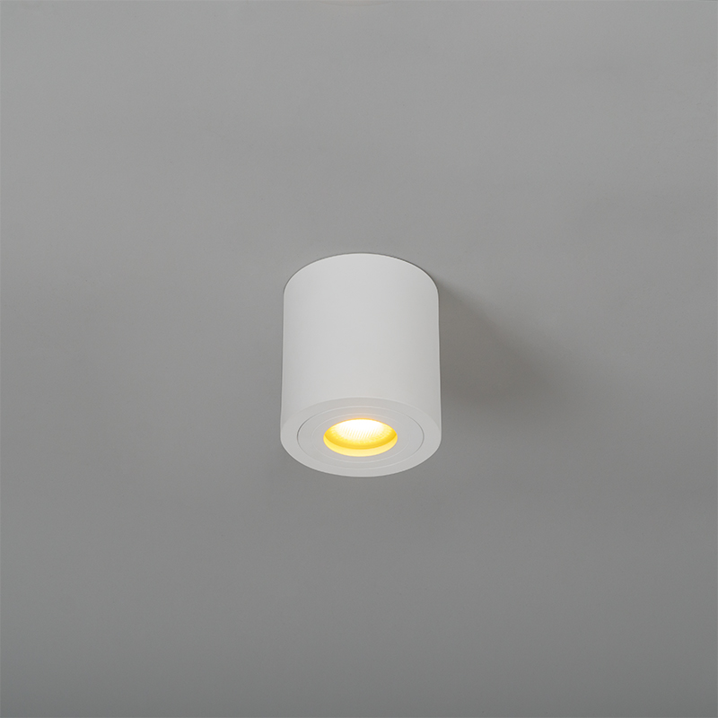 Spot de plafond rond moderne blanc - Capa