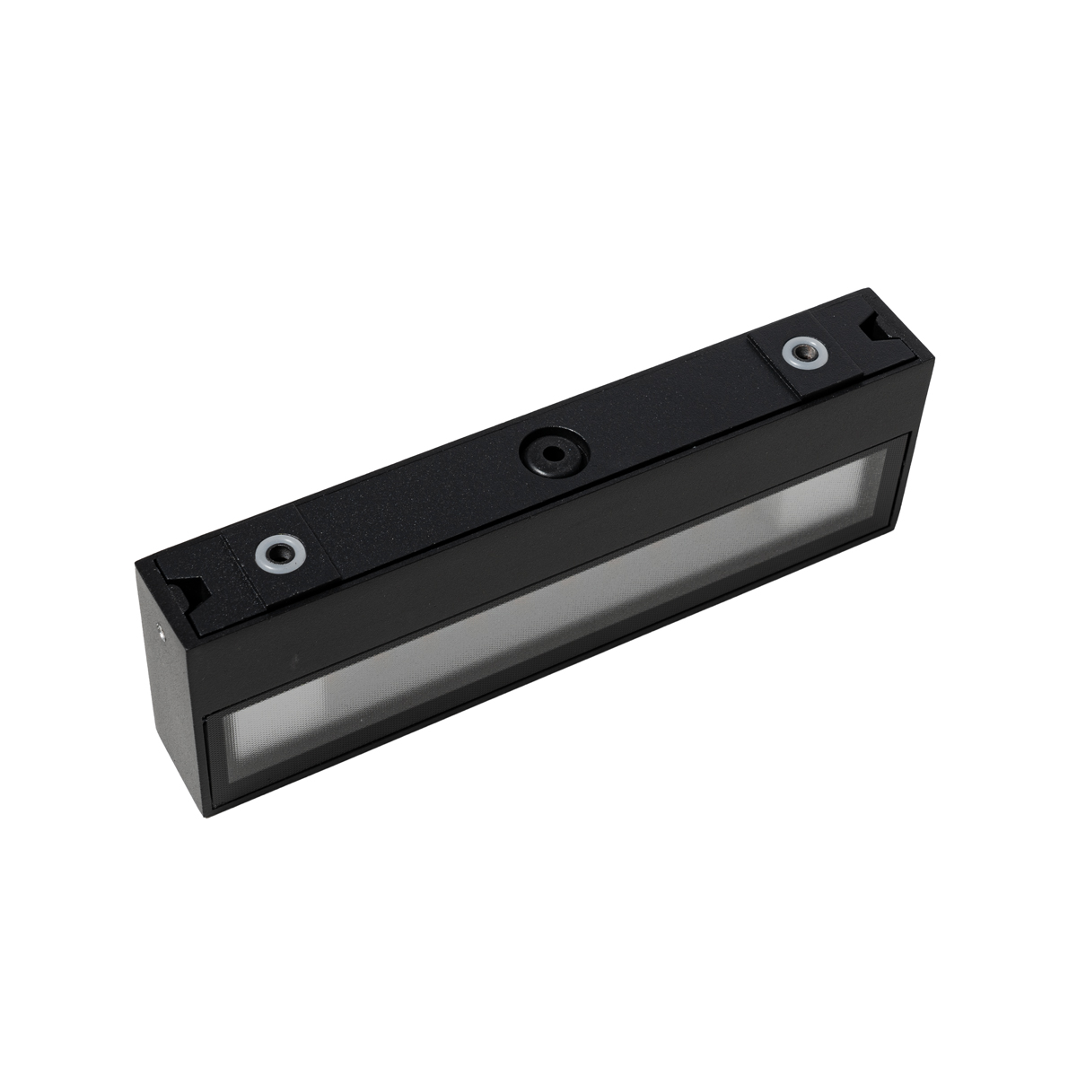 Lampada da parete moderna nera con LED IP65 - Hannah