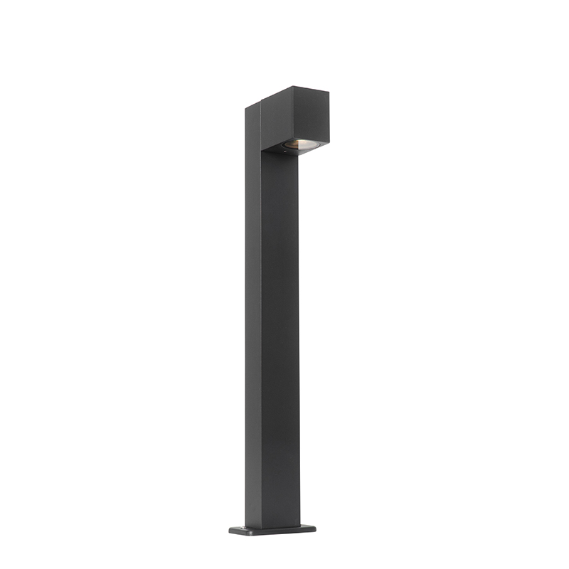 Lampada da terra da esterno industriale nera 65 cm IP44 - Baleno