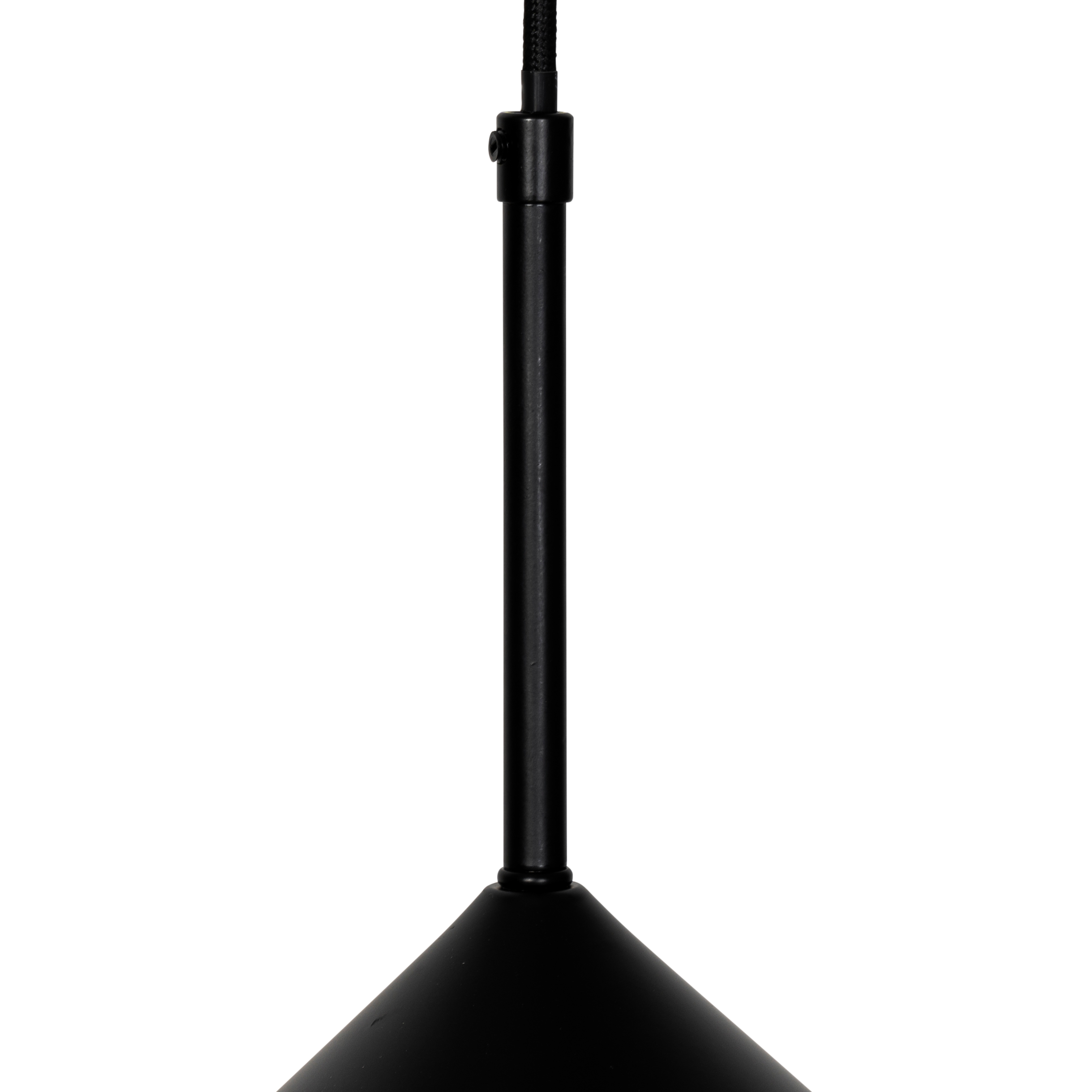 Lampada a sospensione di design nera - Triangolo