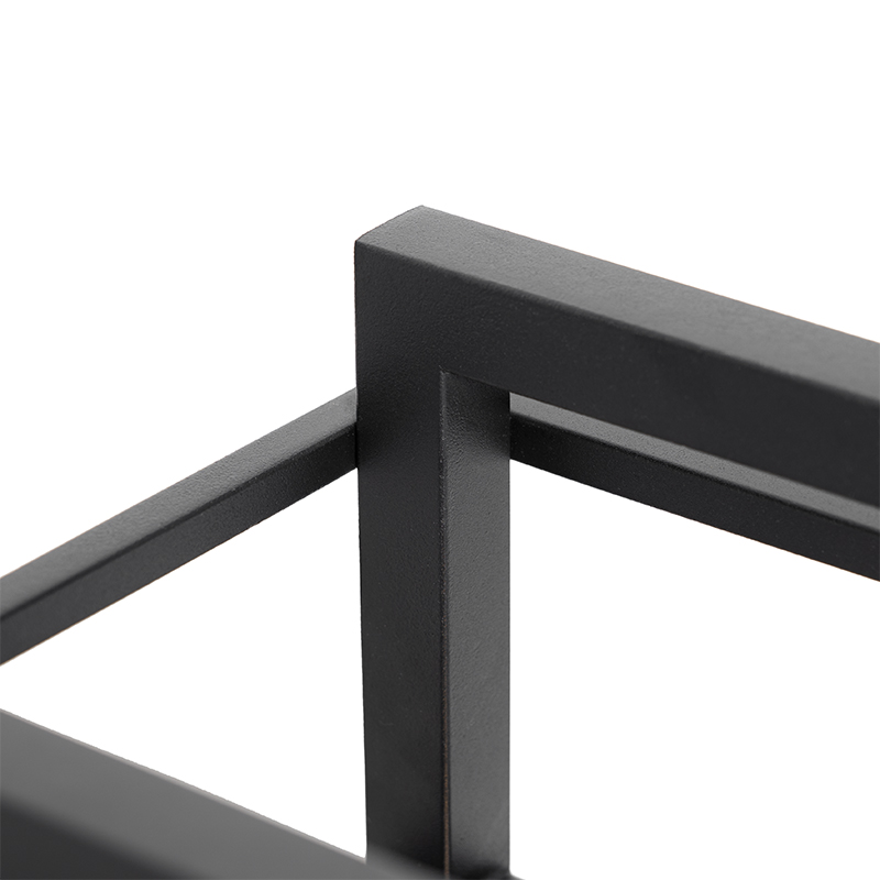 Lámpara de mesa industrial negra - Cage Rack