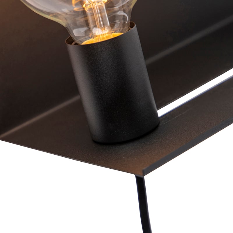 Modern Wall Light Black Adjustable - Muro