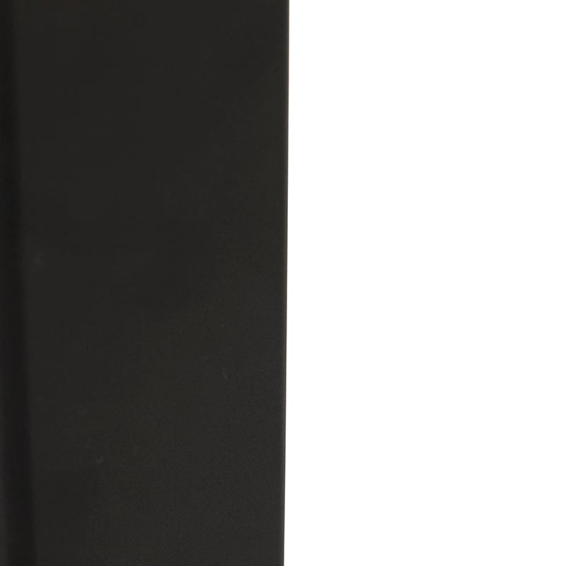 Lampe d'extérieur sur pied noire avec opale blanche 30 cm - Denmark