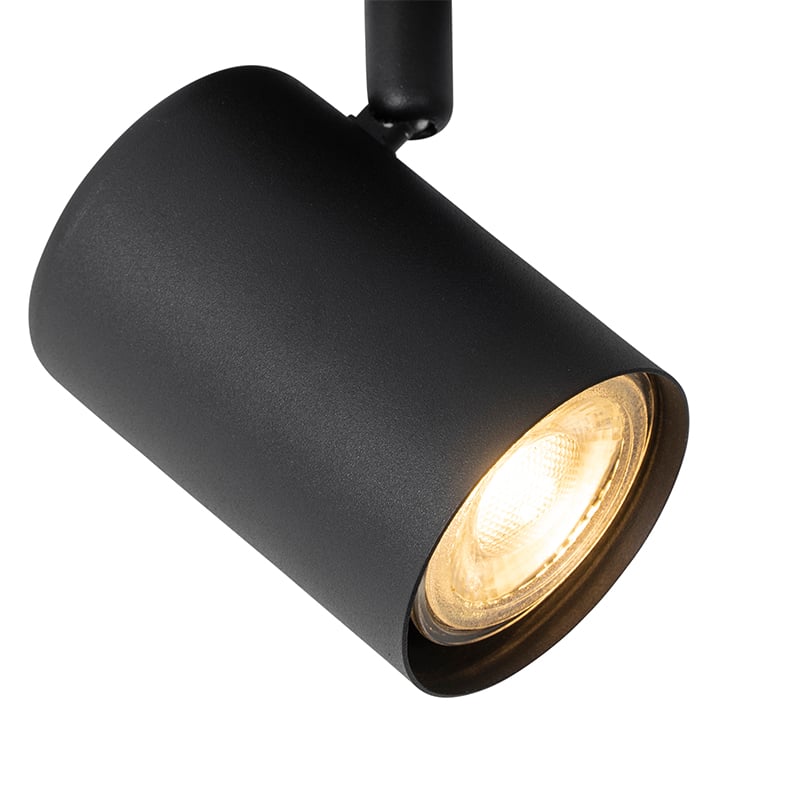 Modern Spotlight Black Adjustable Square - Jeana
