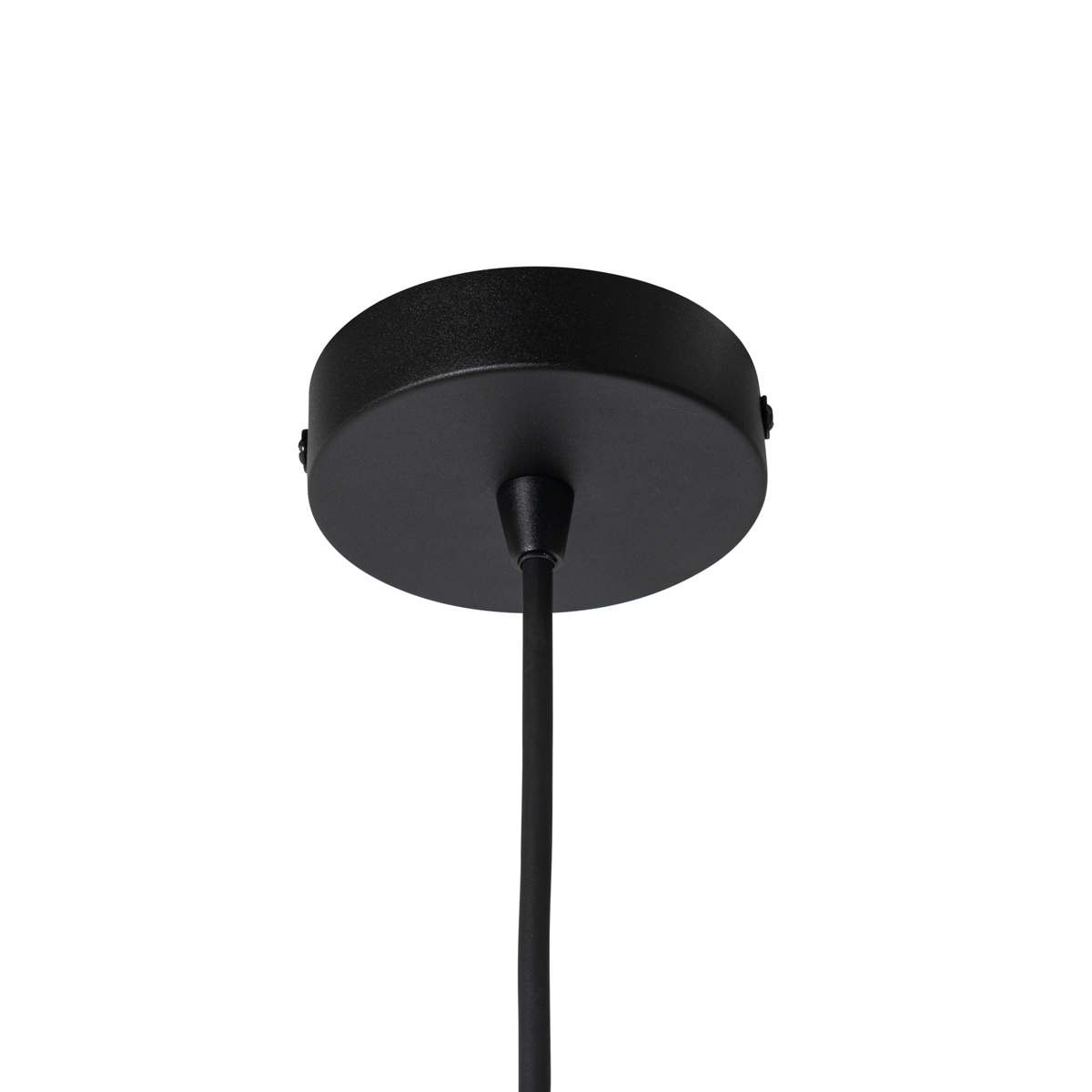 Design Pendelleuchte schwarz mit Opal IP44 - Angela