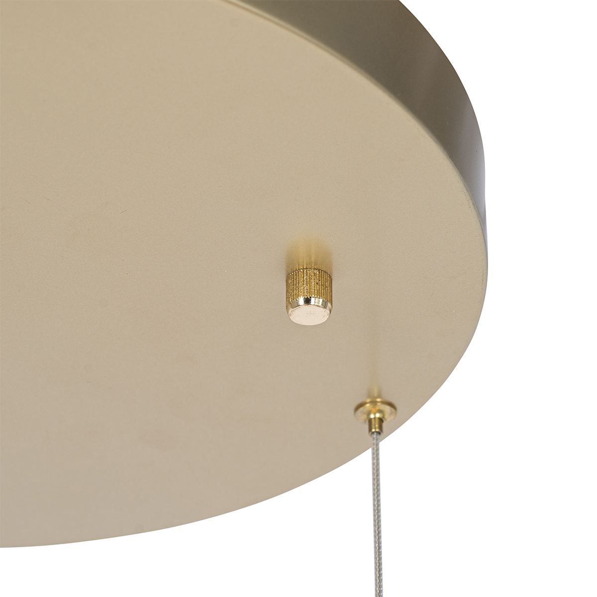 Round Brass Pendant Light Incl. LED 3-Step Dimmable 3-Light - Lyani