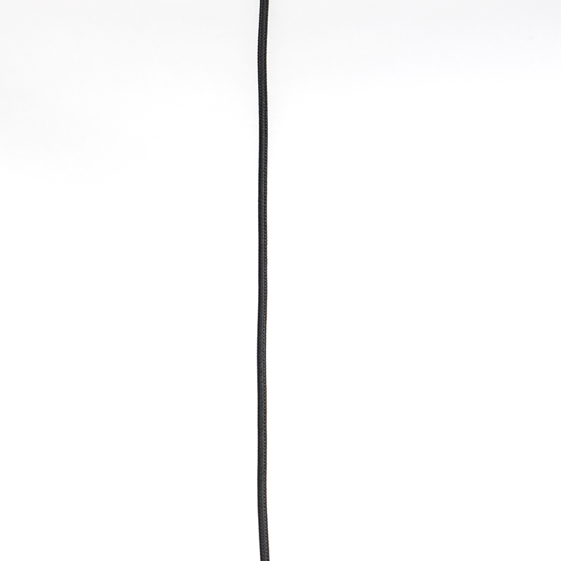 Pendant Light Black with Brass Inside 40 cm - Hoodi