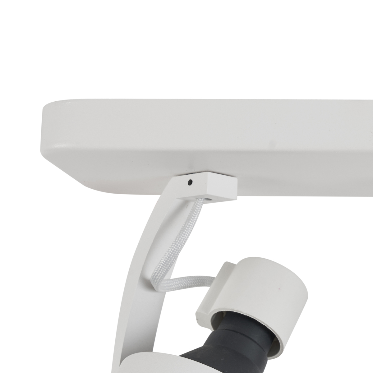 Foco de techo de diseño blanco GU10 70mm 2-luces ajustable - Vo