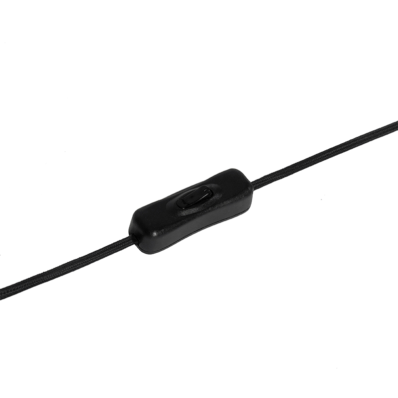 Lámpara de mesa industrial negra - Margarita