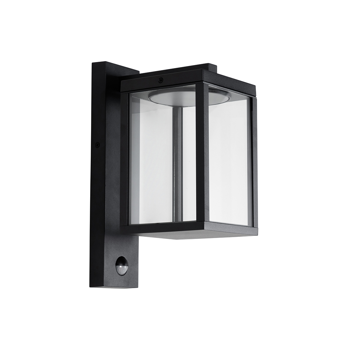 Outdoor Wall Lantern Black Incl. LED Motion Sensor - Ferdinand