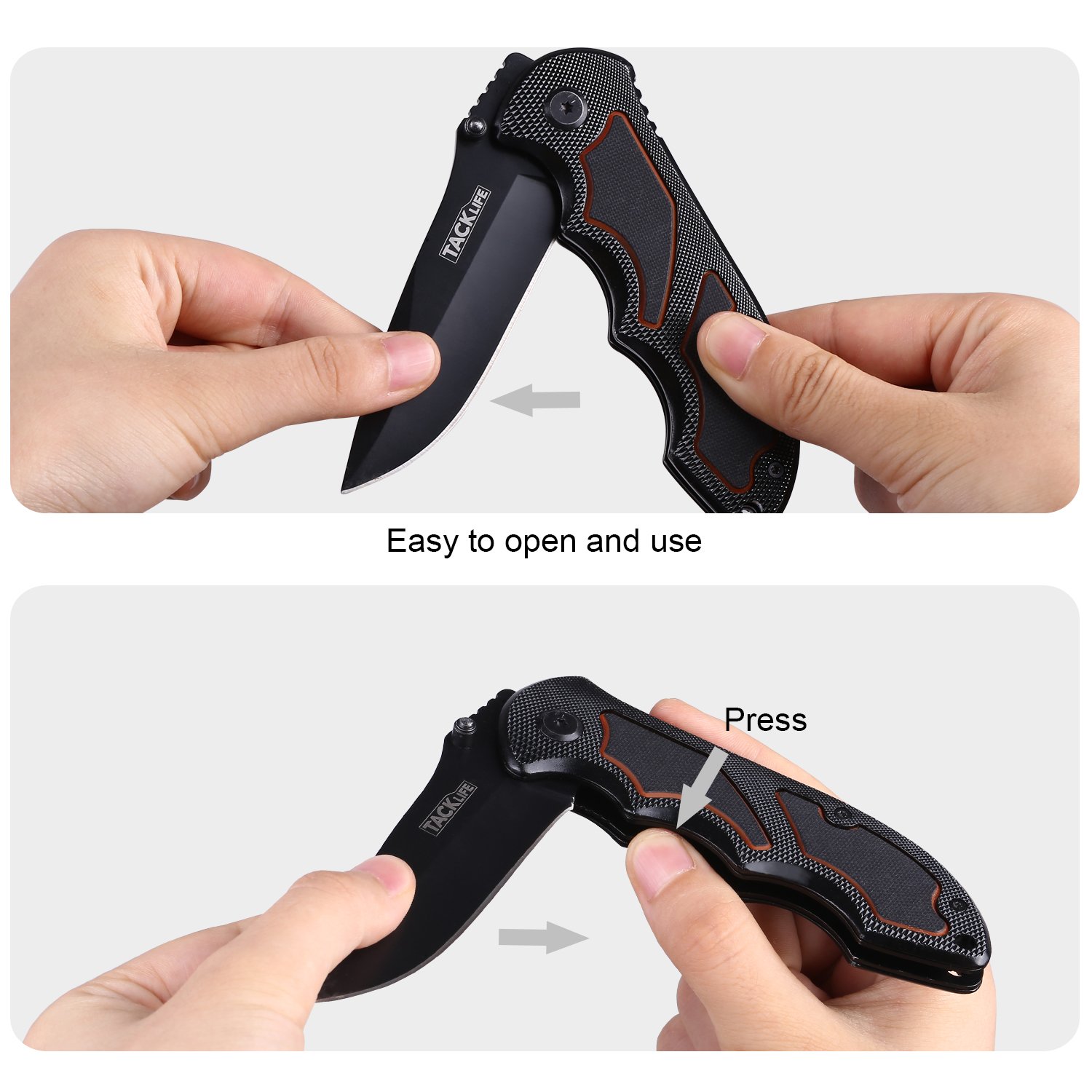 Couteaux Pliants Professionnels, En Acier Inoxydable, Avec Manche En Bois, Portable, Polyvalent - FK03 -Pro Outils Soldes Magasin