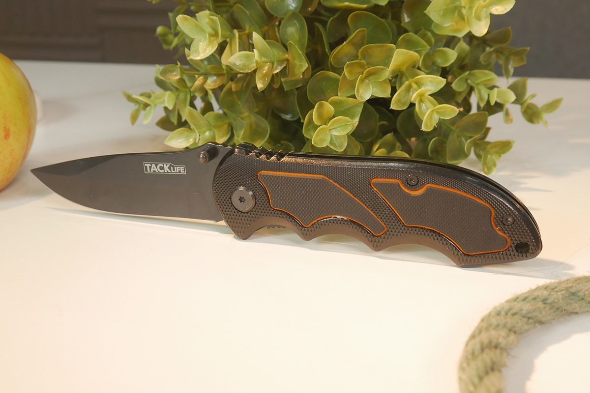 Couteaux Pliants Professionnels, En Acier Inoxydable, Avec Manche En Bois, Portable, Polyvalent - FK03 -Pro Outils Soldes Magasin