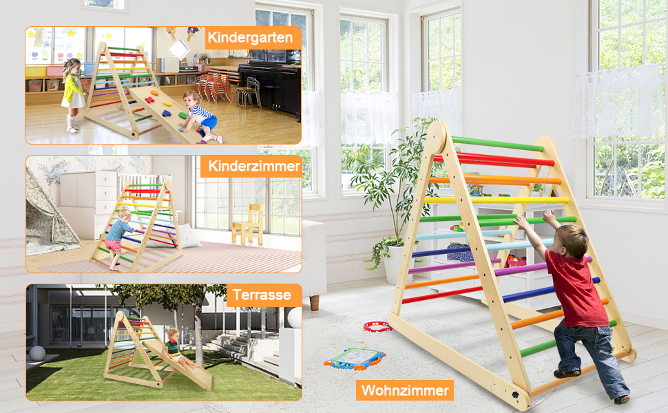 Triangle D'Escalade 3 En 1 Pour Enfants, Échelle D’Escalade En Bois Extensible Pliable Avec Toboggan, Aire De Jeux Intérieur Pour Petits Plus De 3 Ans, Charge 60KG -Pas Cher Clair Jardin Magasin AAHKMJXYDAFdJAOAIMEbOAchCgvLIw0Qi3Xh6ZcLz5fRxKpftUcWja ZybF89mMCz8AsD2ny5hQCKyDLpMISjSqY3Q 68OO95vfbrEUC n8tw==