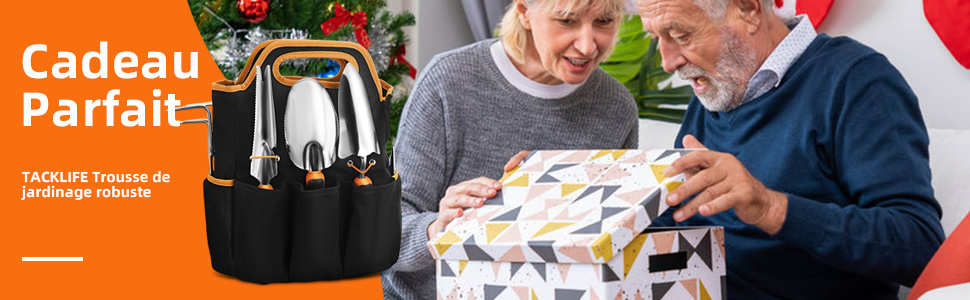 Kit D'Outils De Jardinage En Acier Inoxydable (29 En 1), Truelle De Transplantation, Sécateur, Coupe-Herbes, Truelle Avec Echelle, Fourchette De Jardin, Sac à Main, Etc. - GGT5A -Terre Tendre Soldes Boutique