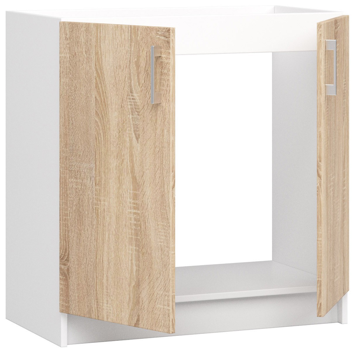 Raumhirsch – Spülenunterschrank – 80 cm – moderne Ausführung – 2 Türen – Kollektion LIMA – Detailansicht 1