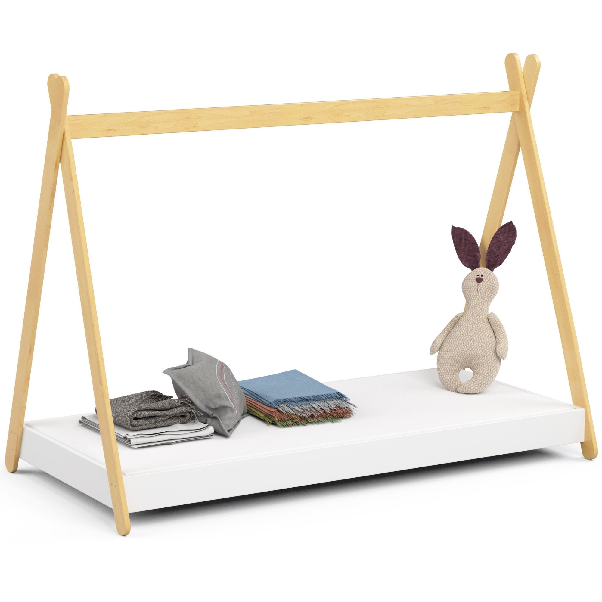 Lit enfant Blanc mat