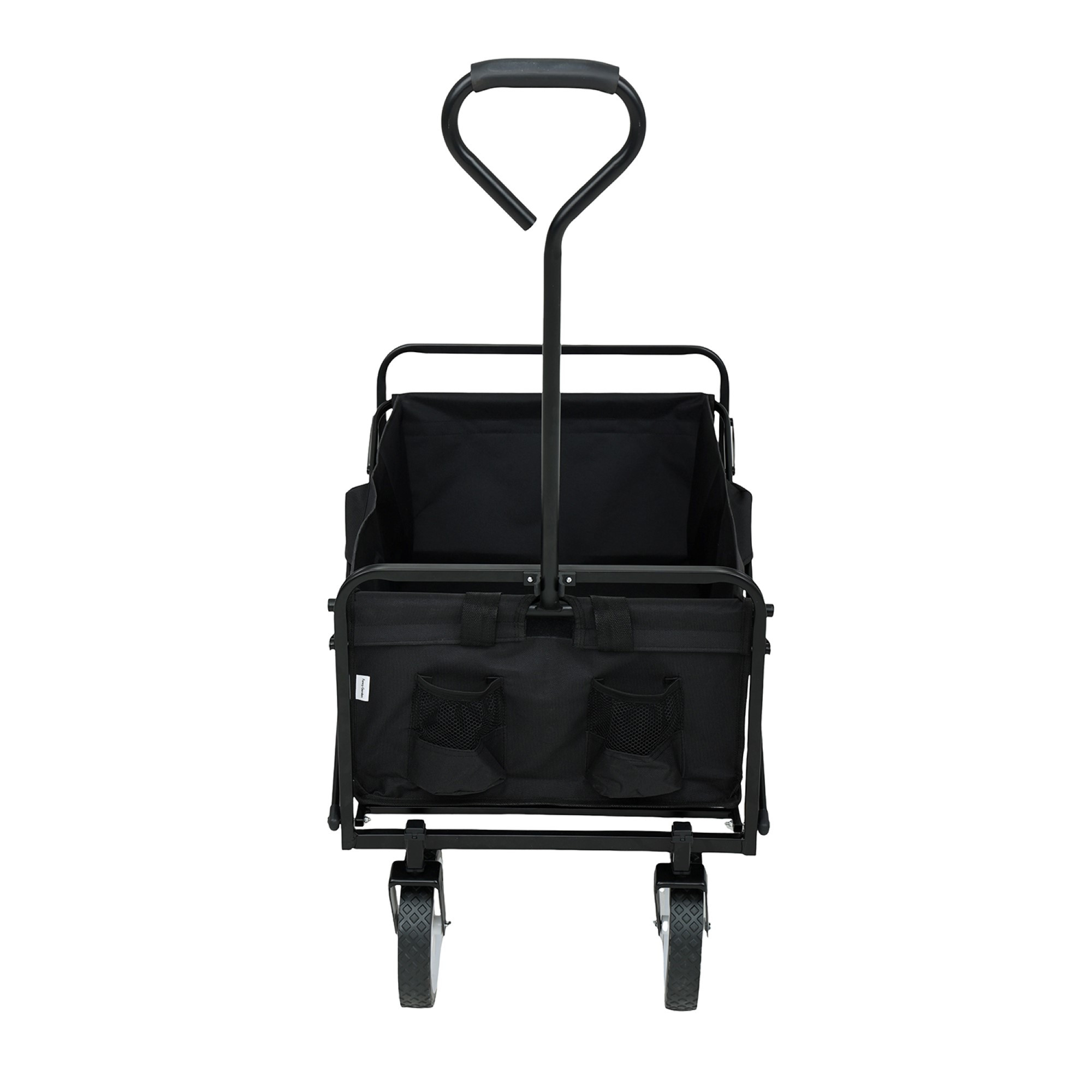 Raumhirsch Chariot pliable tout-terrain acier / plastique / tissu Oxford Charge 110 kg Pliable noir – détail 2