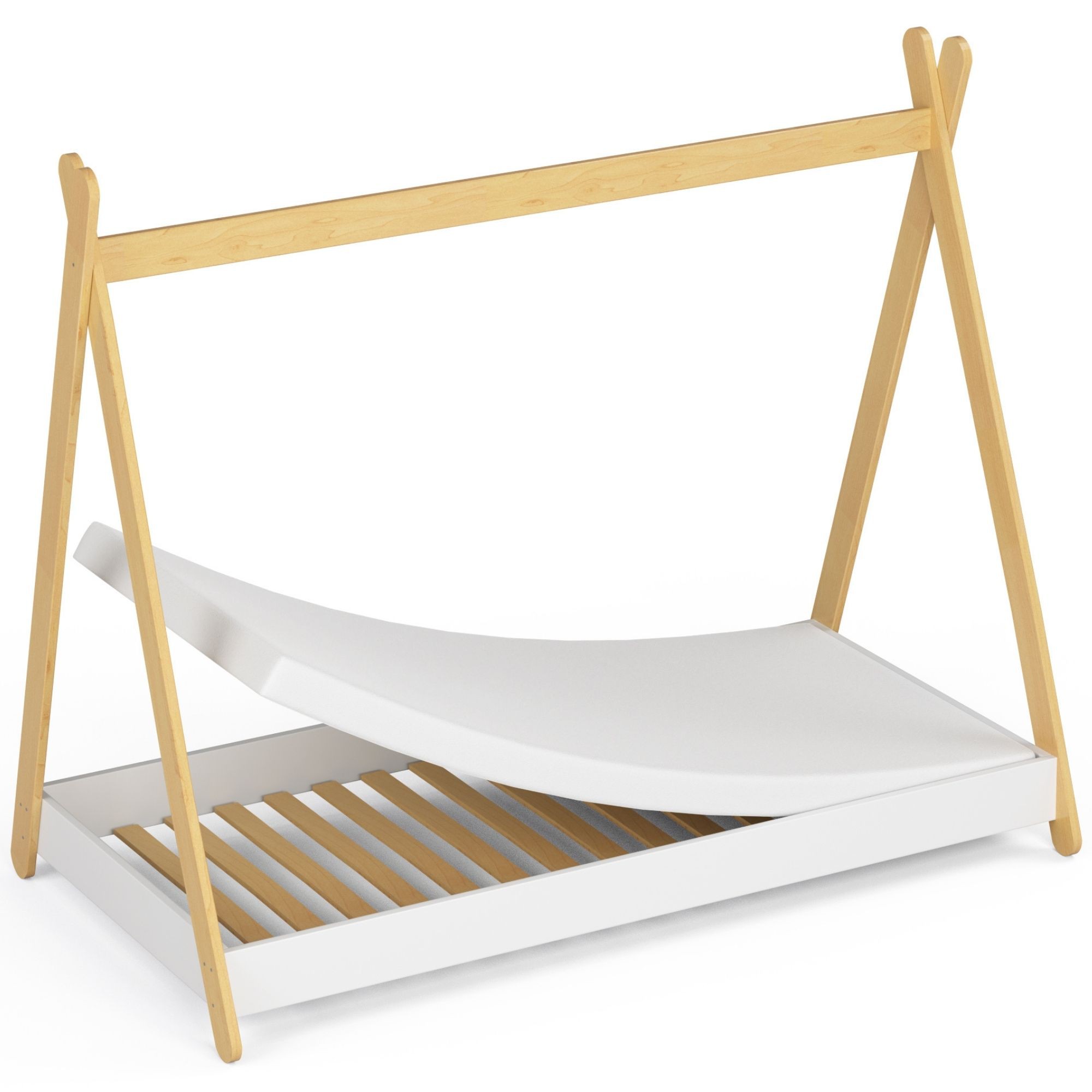 Lit enfant Blanc mat