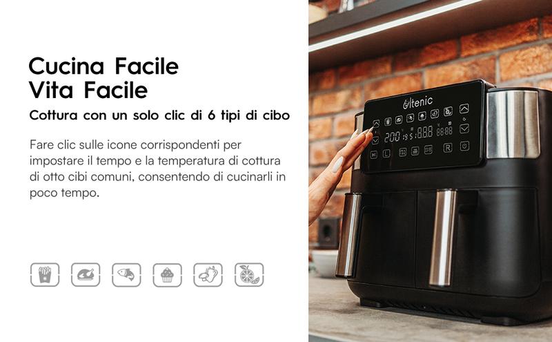 ULTENIC K20 - Friggitrice Ad Aria Senza Olio - Doppio Scomparto 3.8L*2- Touch Screen - Ricette Online -Rowenta Negozio AAHKMJXYDAFdJAOAIMEbOAchD3VsGnPiUjyg6RW bZeRtl0Xd QSLwBh1ZtztWcTgJVM wLI1MKK6JFkMq8cpbVow3kyME8PrcD tJdqT8RRXg==