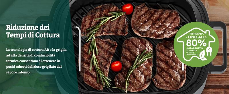 CHEFREE AFG01 - Friggitrice Ad Aria Forno 1650W & 6L - 8-in-1 - 4 Livelli Di Riscaldamento -Elettrodomestici Negozio AAHKMJXYDAFdJAOAIMEbOAchD3VsGnPiUjyg6RW bZeRtl0Xd QSLwBh1ZtztWcTgJX1 2Ze ZJN4TTApKSyjLGcyPYbGnAGYSO4FlCO3UoOXA==