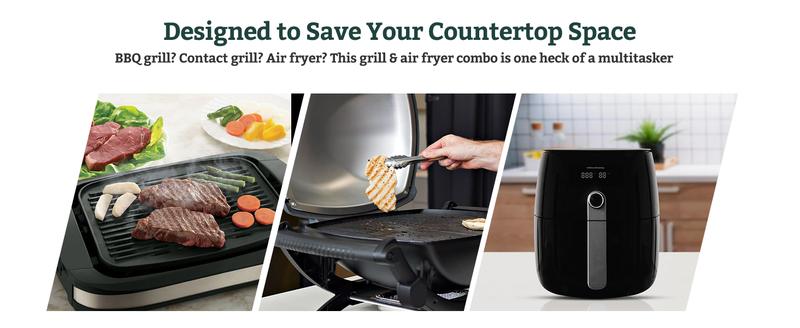 CHEFREE AFG01 - Air Fryers 6L&1650W - Indoor Grill Oven Combo - 8 In 1 Smart XL Electric Grill With Griddle -Kitchen Appliances Discounts AAHKMJXYDAFdJAOAIMEbOAchD3VsGnPiUjyg6RW bZeRtl0Xd QSLwBh1ZtztWcTgJXt5iiggeTc1P3pT8aIQuVI7BB cW0kbOF4kN6jDpeCkw==