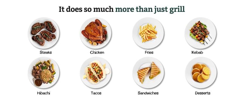 CHEFREE AFG01 - Air Fryers 6L&1650W - Indoor Grill Oven Combo - 8 In 1 Smart XL Electric Grill With Griddle -Kitchen Appliances Discounts AAHKMJXYDAFdJAOAIMEbOAchD3VsGnPiUjyg6RW bZeRtl0Xd QSLwBh1ZtztWcTgJXt5iiggeTc1P3pT8aIQuVIW pG3Y01HmieMygrkboNGg==