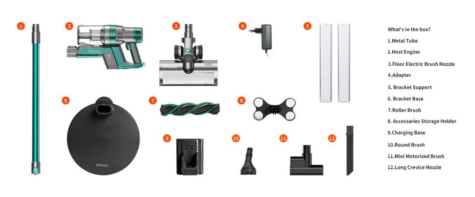 ULTENIC U11 - Cordless Vacuum Cleaner - 25000Pa - 4 In 1 Hoover - 3 Adjustable Modes - 55Mins Runtime -Home Appliances Store AAHKMJXYDAFdJAOAIMEbOAchD3VsGnPiUjyg6RW