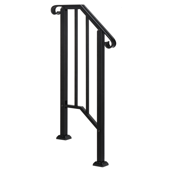 Matte Black Handrail Image 2