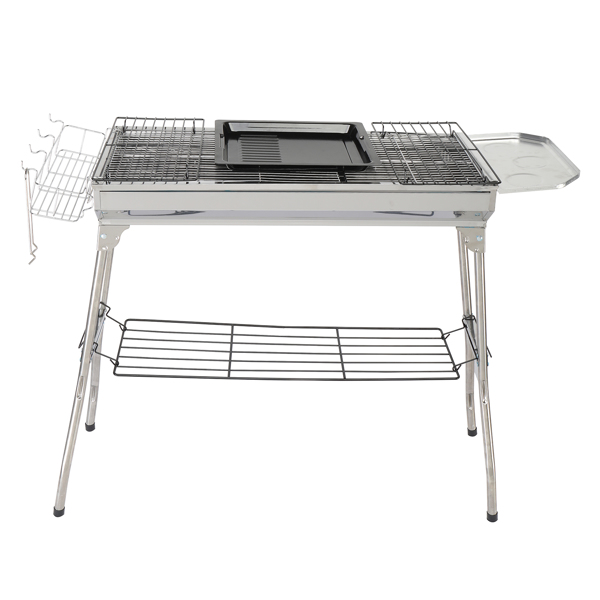GROOFOO Portable Barbecue Charcoal Grill