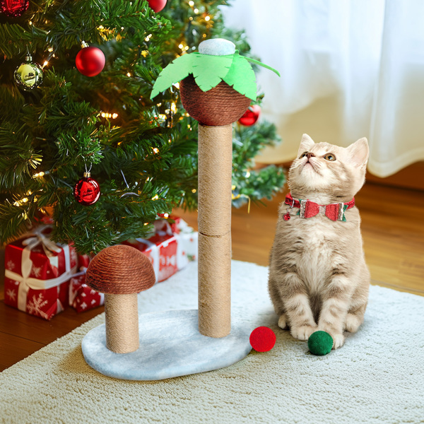 Coconut Palm Tree Cat Scratching Post Image 4