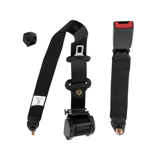 3点式可调节通用安全带 Retractable Adjustable Shoulder Seat Belt Universal 3 Point Safety Belts -8