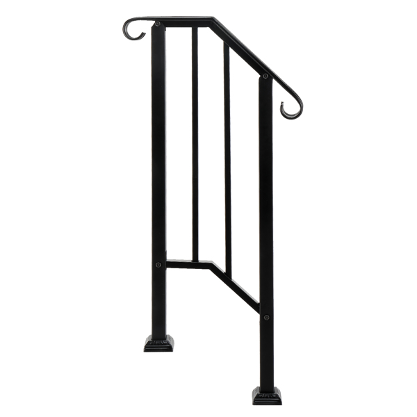 Matte Black Handrail Image 1