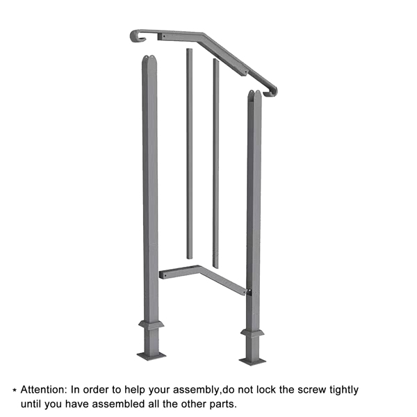 Matte Black Handrail Image 5