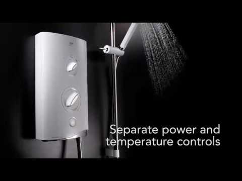Mira Sport Thermostatic Electric Shower 9.0kW White & Chrome -Bathroom Supplies Store