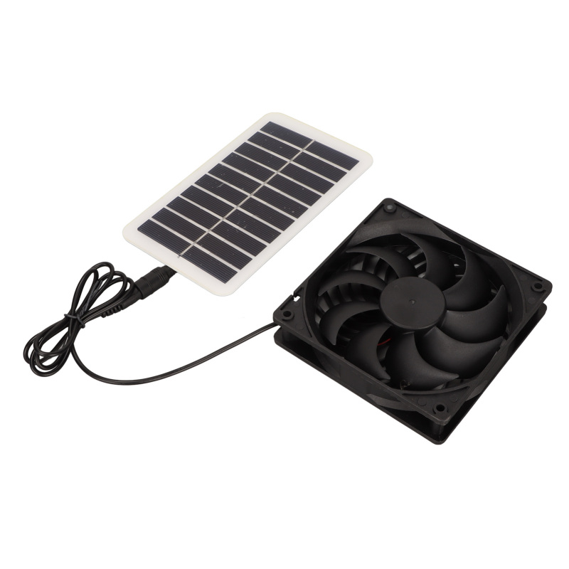 Ventilateur portable solaire Irovami - vue complète