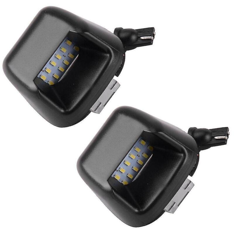 Détail des 18 LED et du boîtier noir