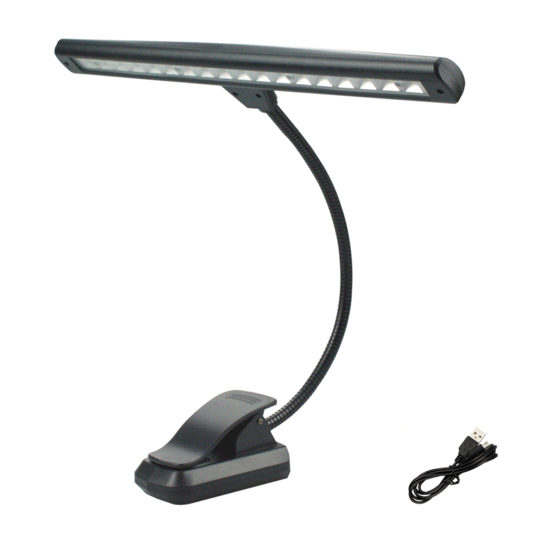 Lampe de lecture LED rechargeable avec col flexible