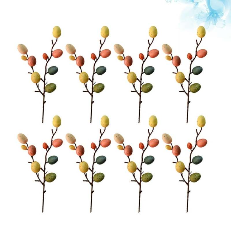 Decoración de Pascua - Primer plano de huevos de colores