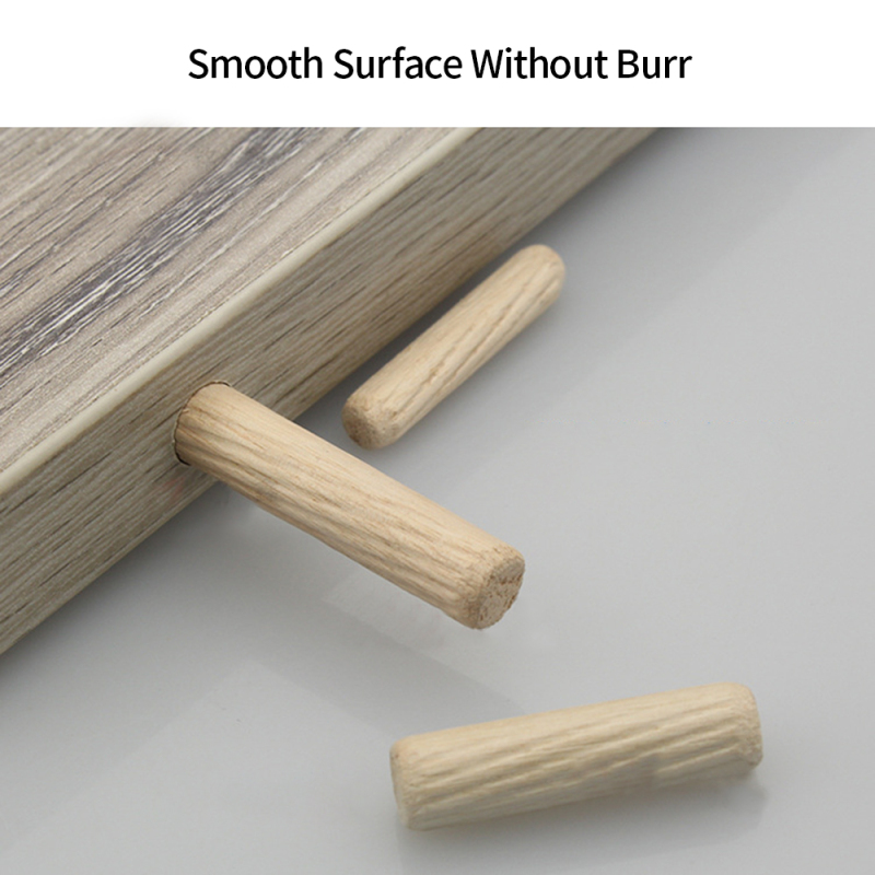 Tourillons bois 6 mm surface striée