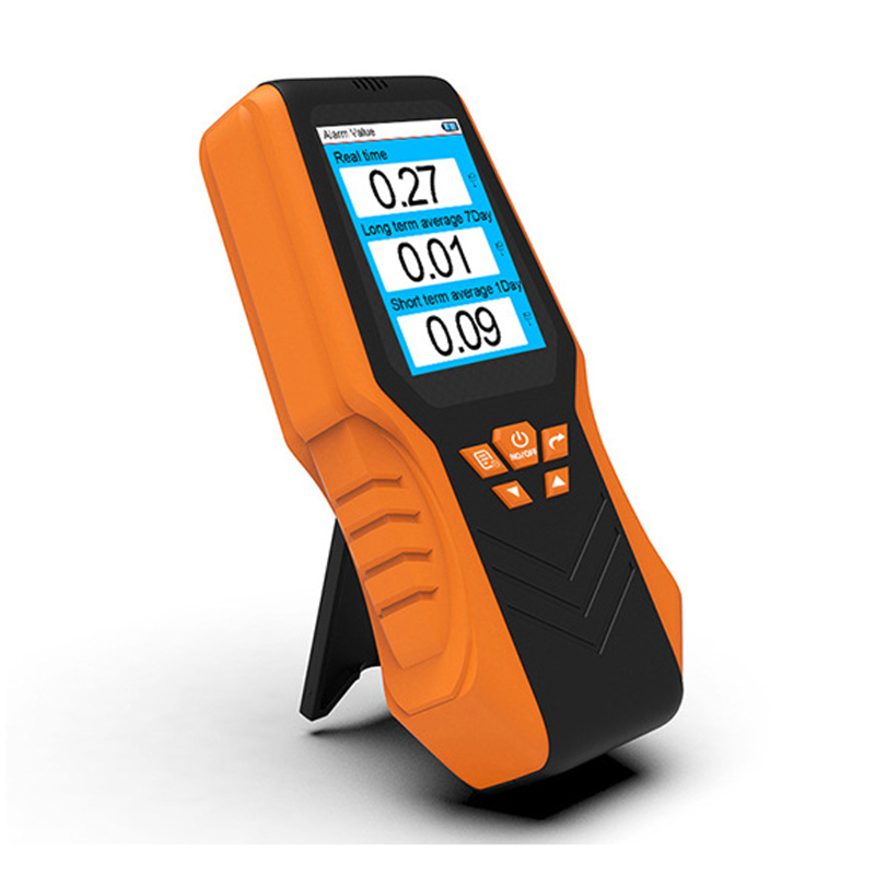 Testeur de radon rechargeable Beyamis - vue d'ensemble