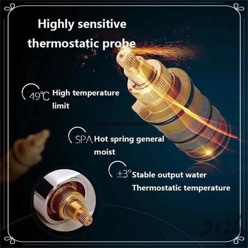 Irovami noyau vanne thermostatique cuivre vue générale