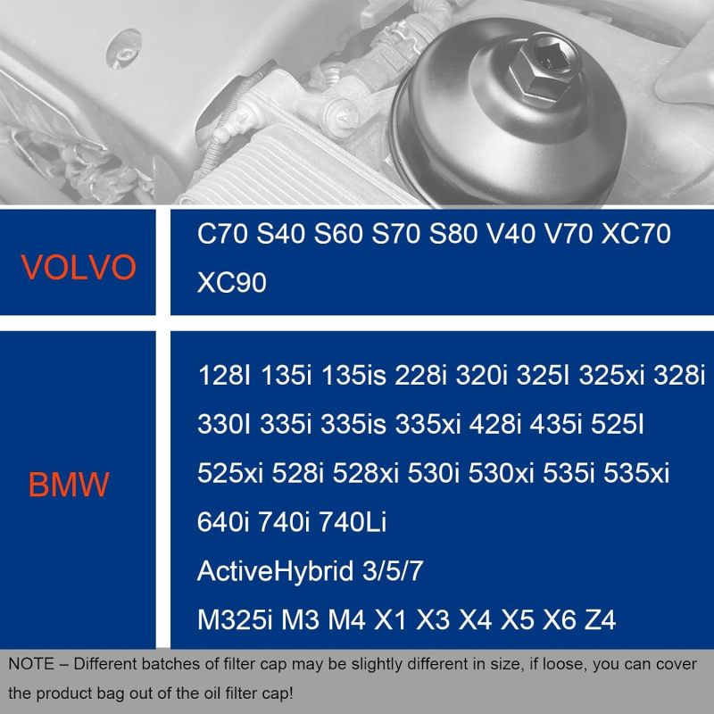 Liste des modèles Volvo et BMW compatibles