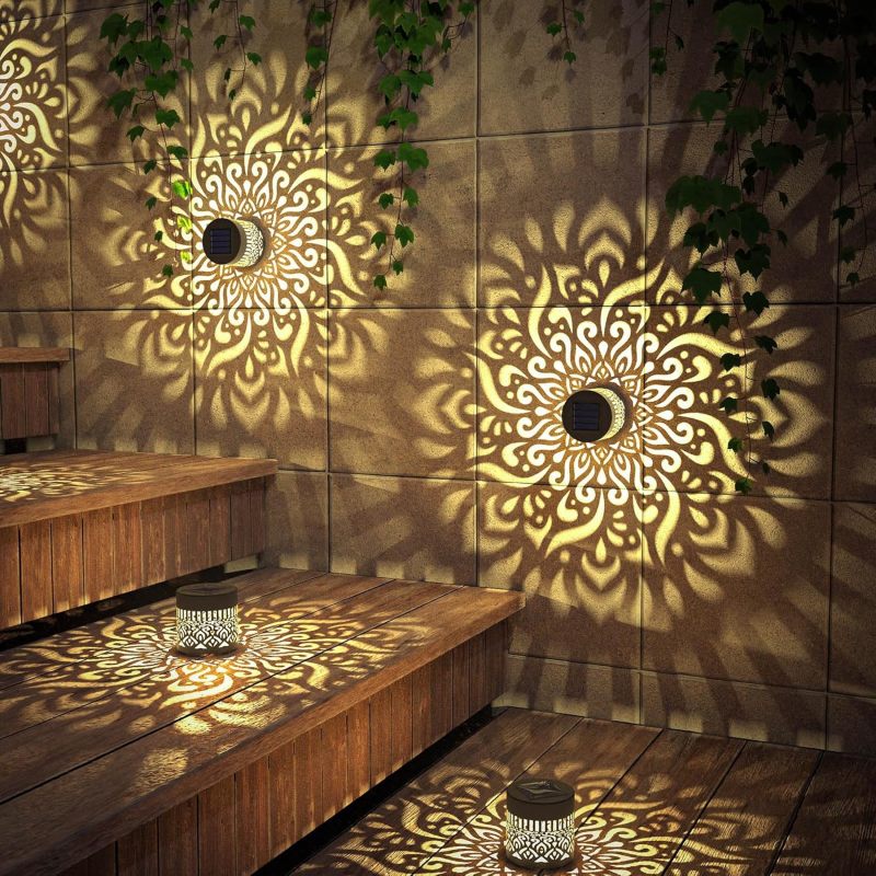 Lampe solaire décorative IP55 pour jardin - détail