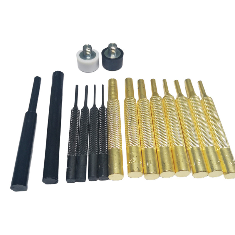 Kit de poinçons et marteau Irovami - vue complète