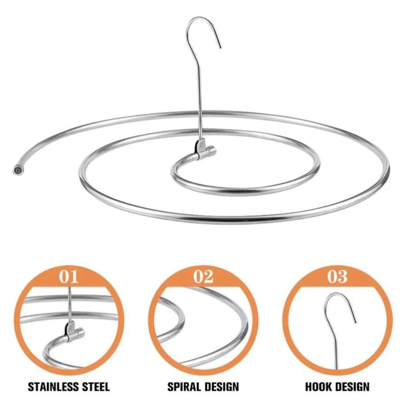 Étendoir à linge rond pliable Irovami - détail de la rotation