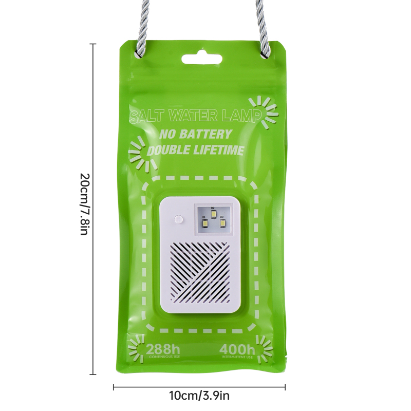 Lampe de camping sans pile à eau salée