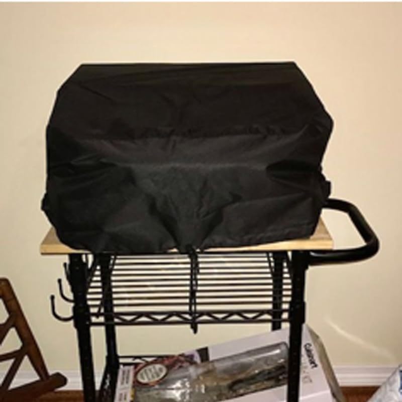 Housse posée sur barbecue compact